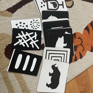 Black and White Cards for Baby